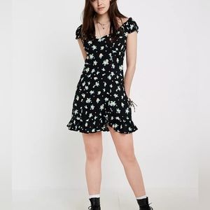 Free people like a lady citrus print dress size S